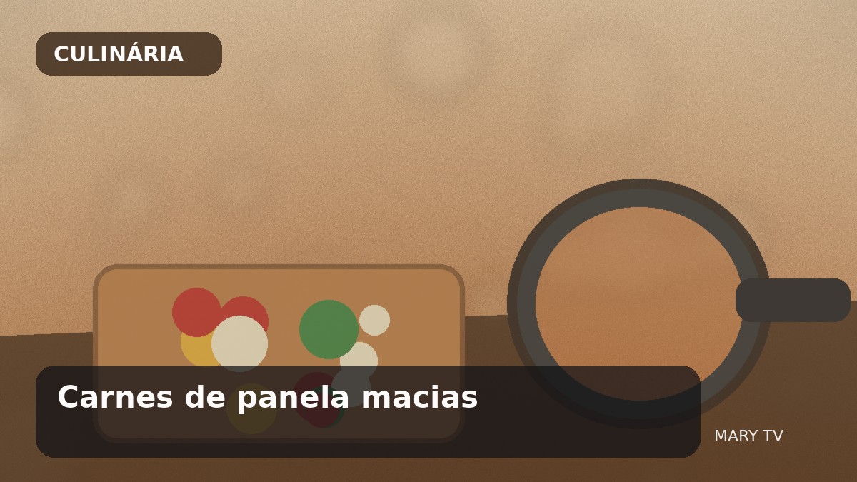 Carnes de panela macias: como usar tempo, líquido e cortes econômicos a seu favor