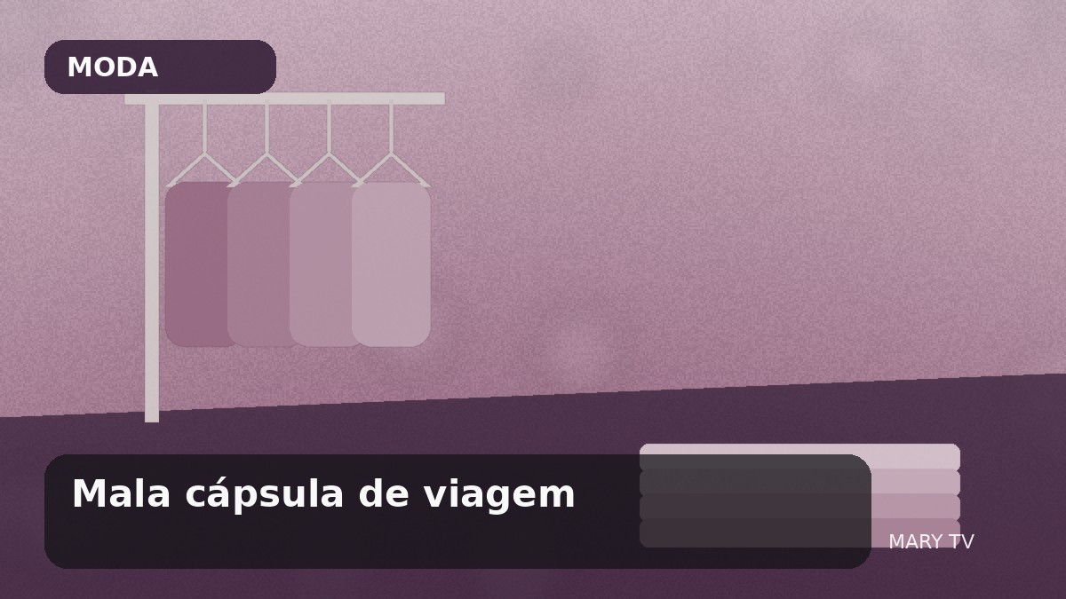 Mala cápsula de viagem: como levar menos peças e montar mais combinações