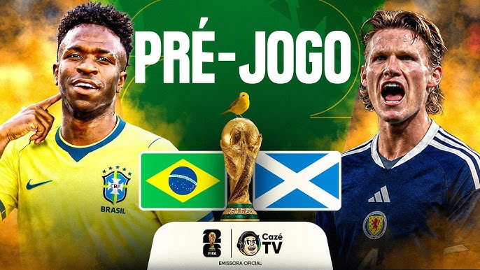 Brasil vence a Escócia por 3x0